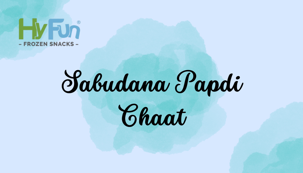 Sabudana Papdi Chaat